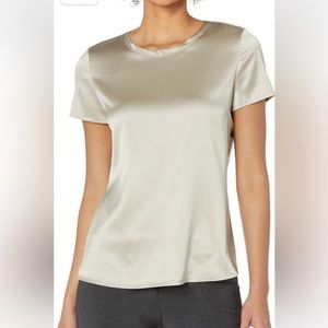 NWT theory slim woven tee
